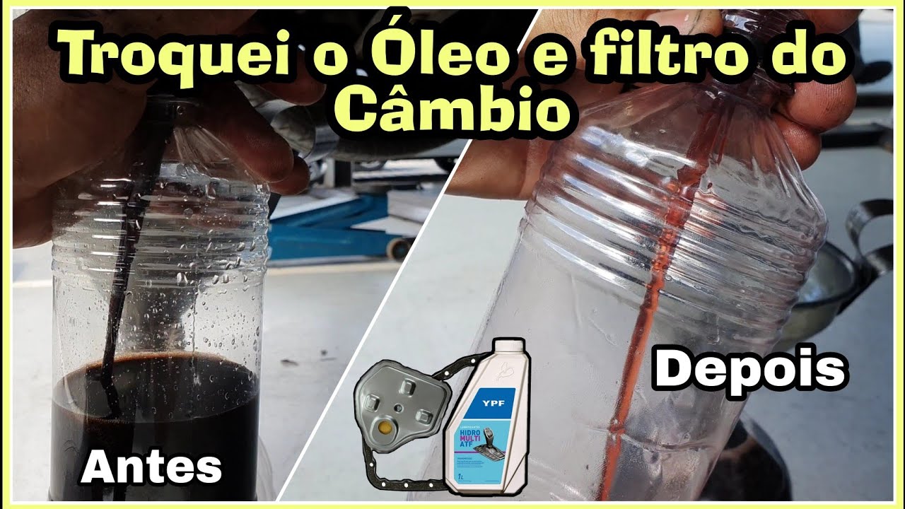 Fiz a troca do Óleo e Filtro de Câmbio automático do Toyota Etios