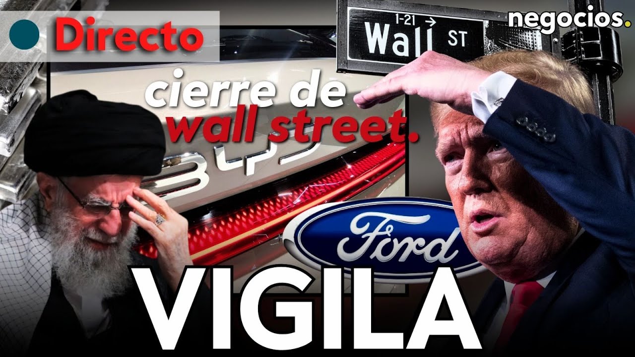 CIERRE DE WALL STREET: Trump vigila a Ir&aacute;n, Ford pacta con BYD y la plata rompe su rally