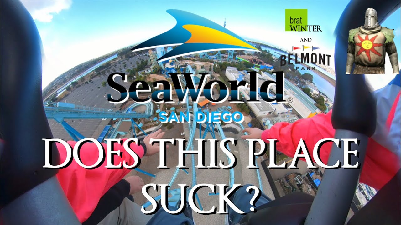 My Day At SeaWorld San Diego (and Belmont Park Brat winter edition)