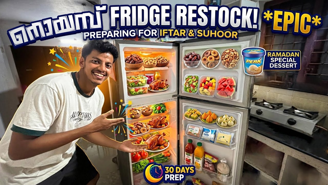 Fridge നിറയെ സാധനങ്ങൾ നിറച്ച് Surprise😍Fridge Restocking |Joyal Joshy