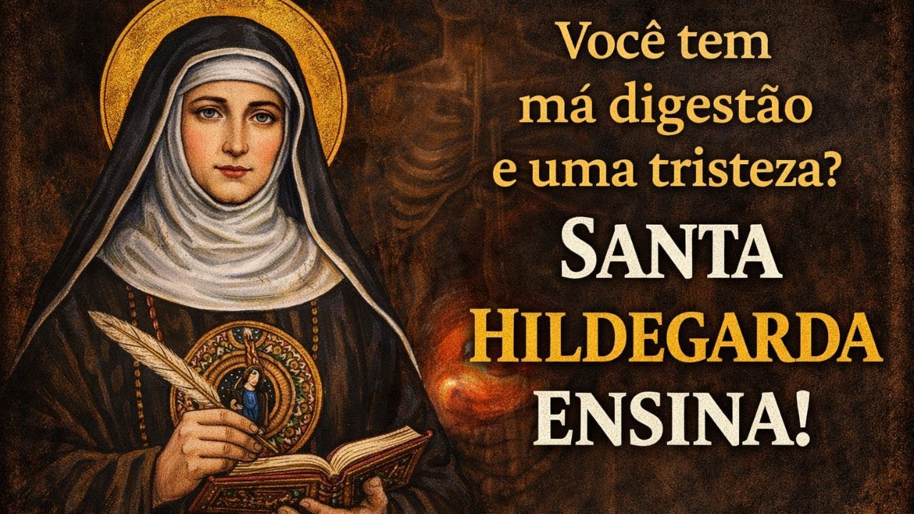 “Ela Alertou Há 900 Anos: Esse Erro no Estômago Adoece Corpo e Espírito” SANTA HILDEGARDA