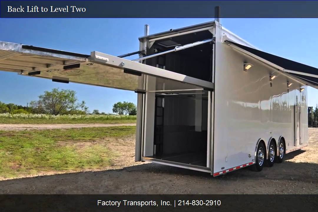 Pro Grade Liftgate 36' Stacker Trailer