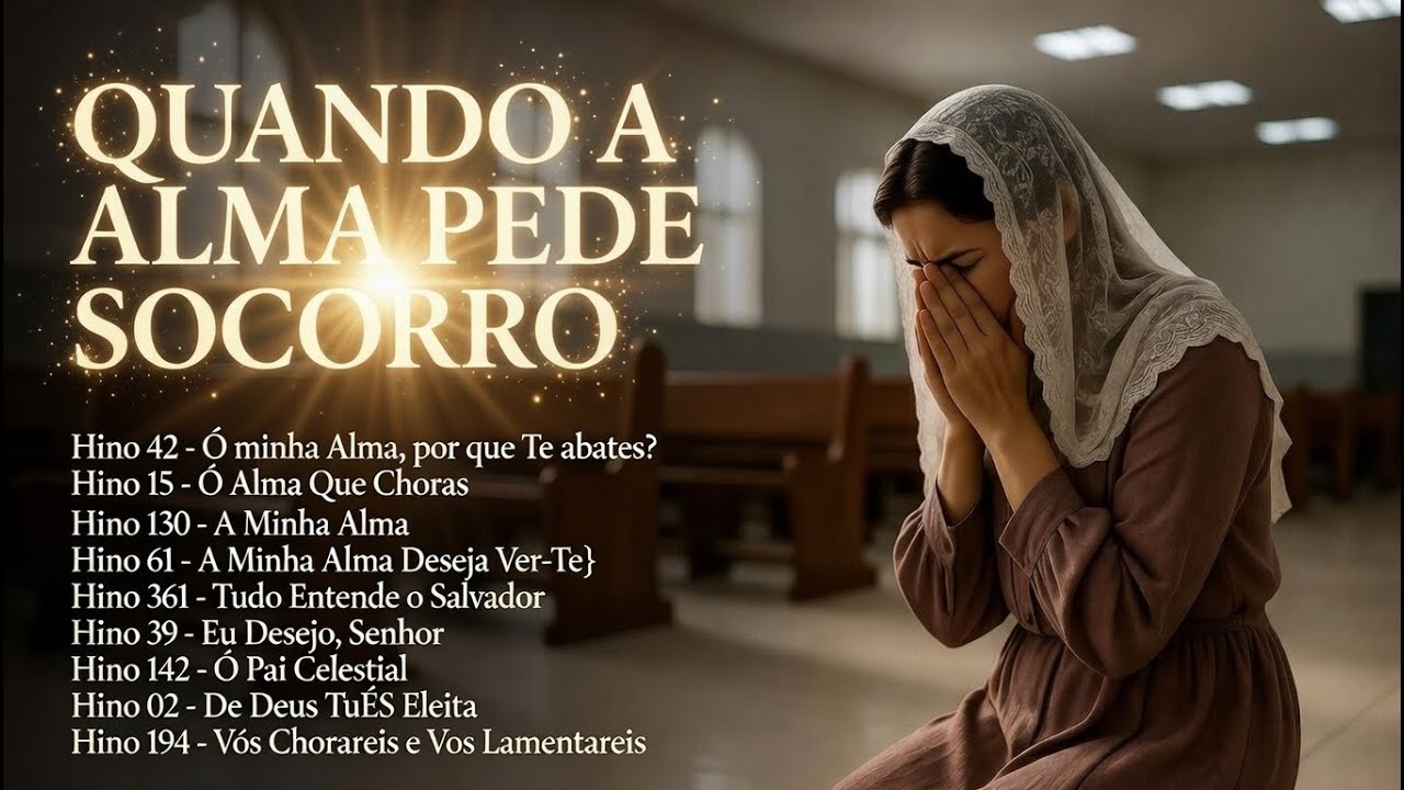 QUANDO A ALMA PEDE SOCORRO 🙏 Hinos que Acalmam o Coração e Renovam a Esperança