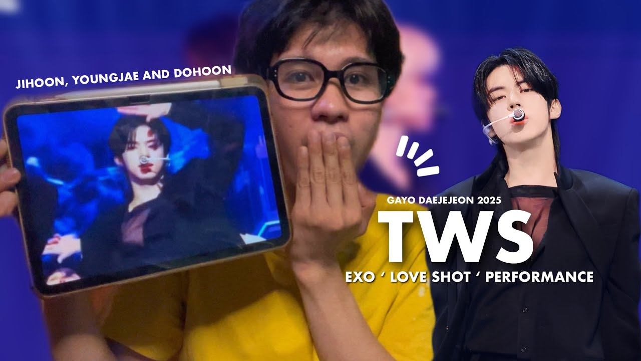 TWS ‘love shot’ performance DOHOON, YOUNGJAE & JIHOON ( reaction video )