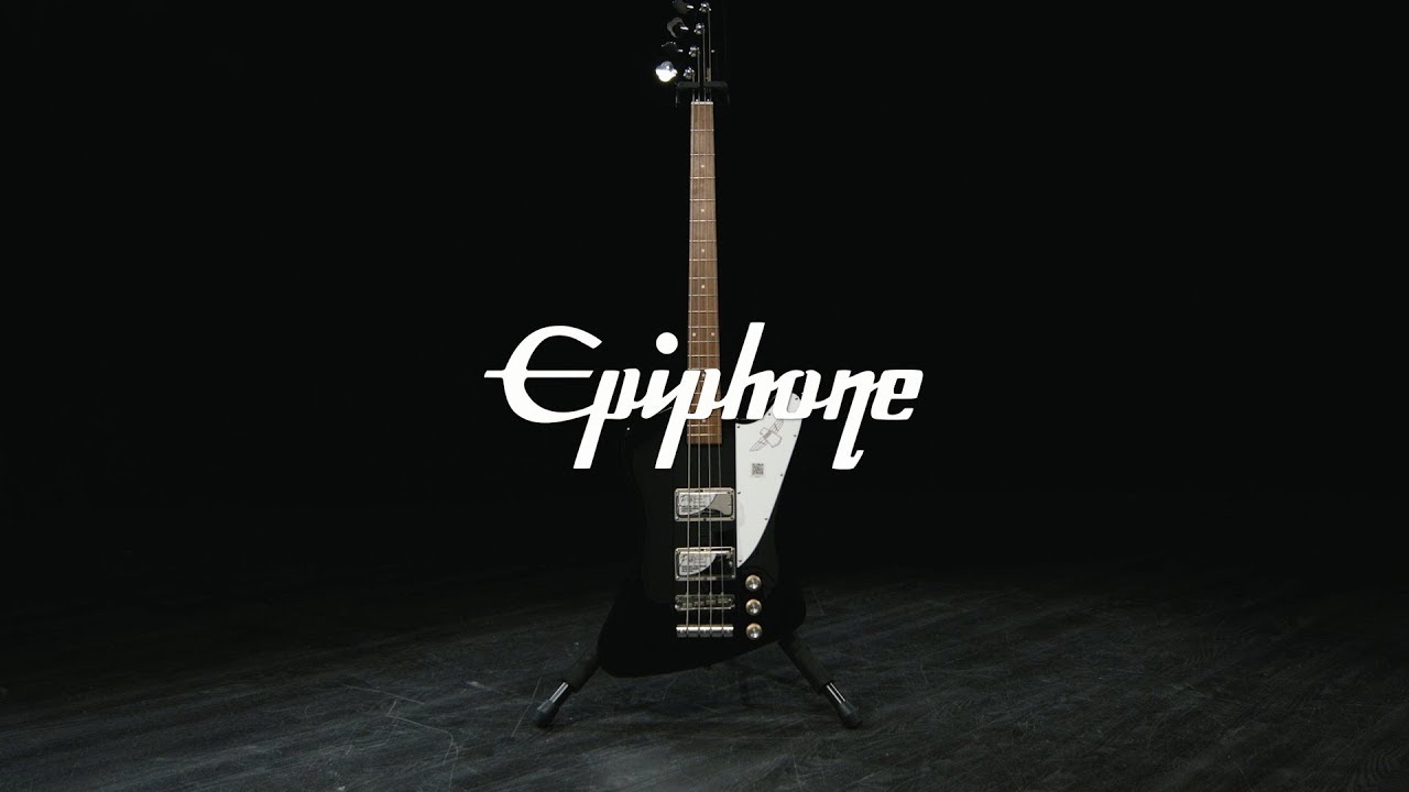 Epiphone Thunderbird Vintage Pro Bass, Ebony | Gear4music demo