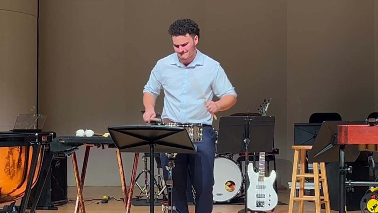 Isaac May's Senior Percussion Recital, SFASU, 12/7/25