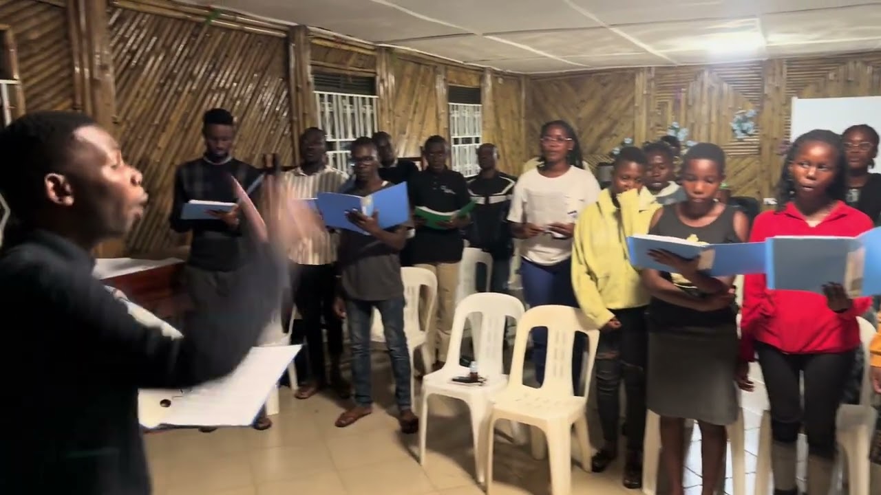 Agape Singerz practice for Stash‘s wedding 