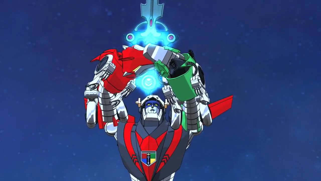 Voltron Force - Form Blazing Sword Formation [HD]