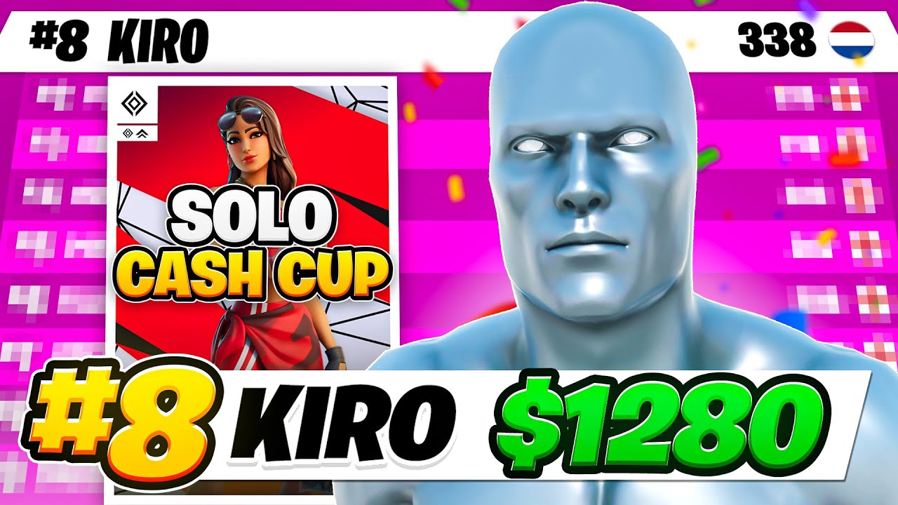 8TH PLACE in SOLO CASH CUP FINALS 🏆 ($1,280)
