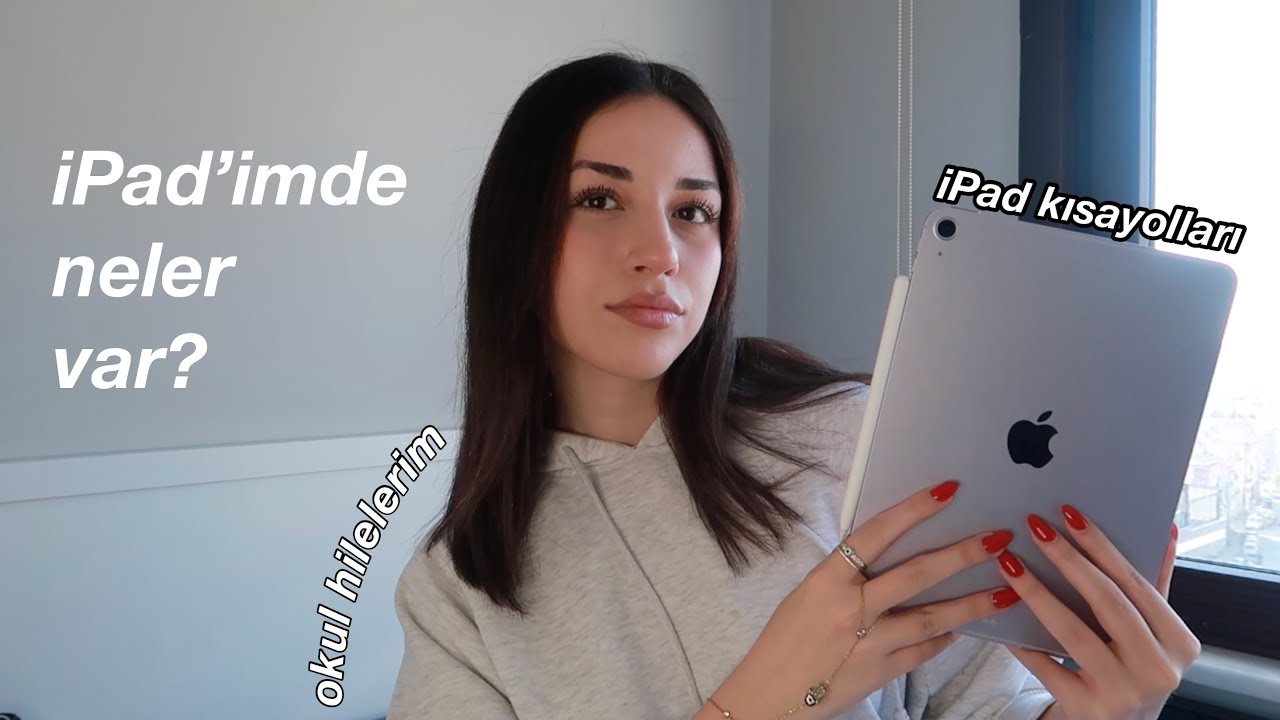 iPad'İMDE NE VAR? | NOT ALMA UYGULAMALARIM, HİLELER VE KISAYOLLAR | APPLE INTELLIGENCE 🪩