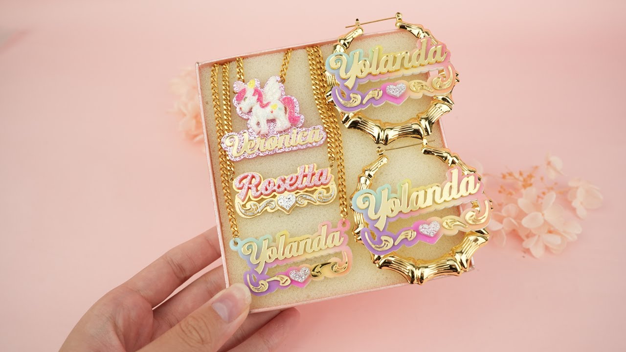 High Quality Acrylic Jewelry | Silviax Custom Jewelry