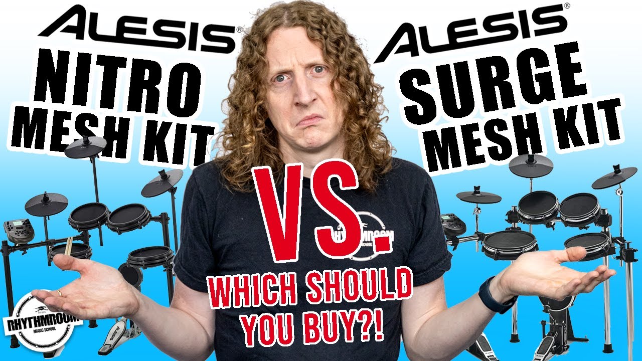 Alesis Nitro Mesh против Alesis Surge Mesh: стоит ли обновляться?