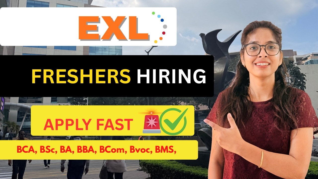 Exl Job 🔥 | Fresher & Experienced | IT Company Hiring 2026