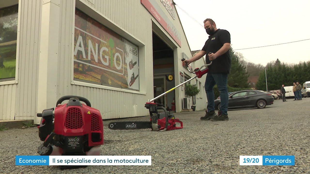 Angio, nouvelle marque de motoculture périgourdine