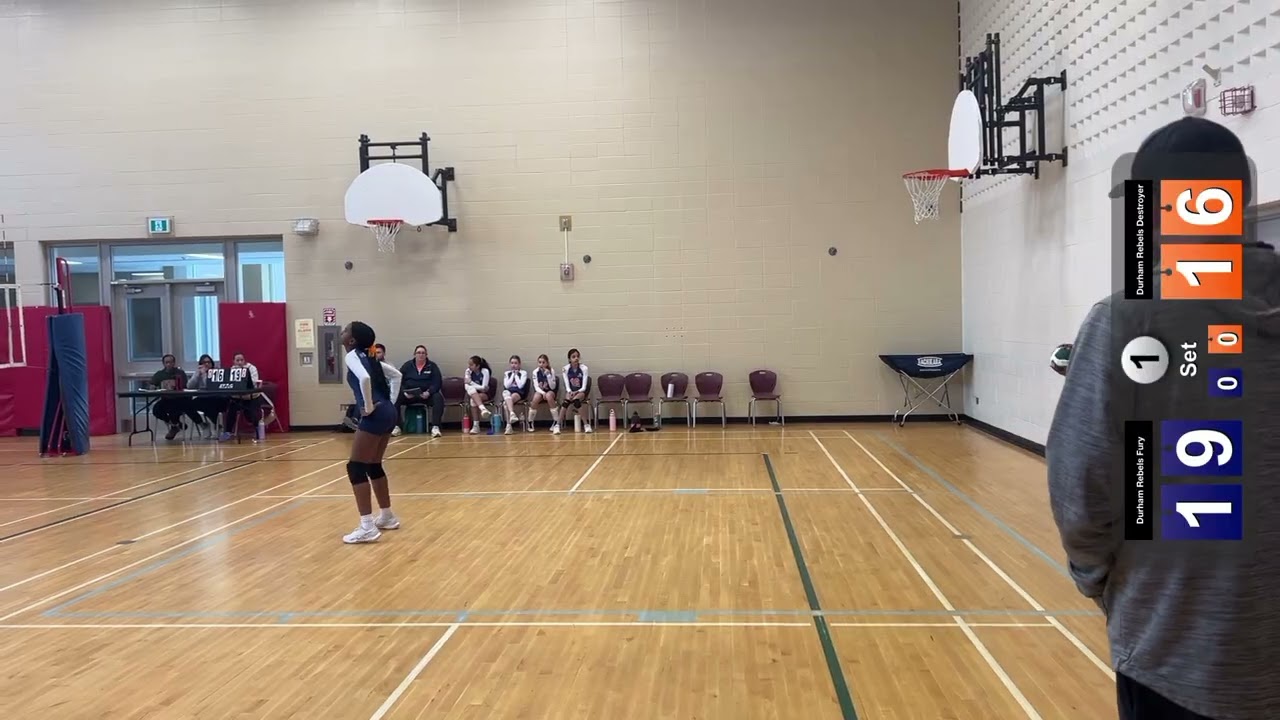 Durham Rebels Fury vs Durham Rebels Destroyer | TLS Girls Bugarski Cup | Ontario Volleyball