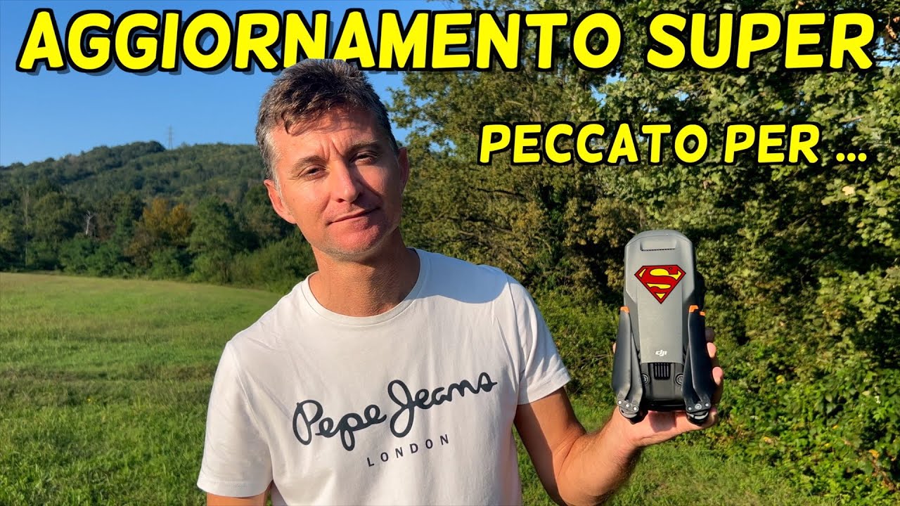 SERIE DJI MAVIC 3 UN AGGIORNAMENTO SUPER !!! Peccato per ...