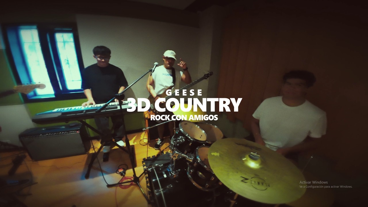 3D COUNTRY COVER - Ensayo Febrero 26 - GEESE (Rock con Amigos)