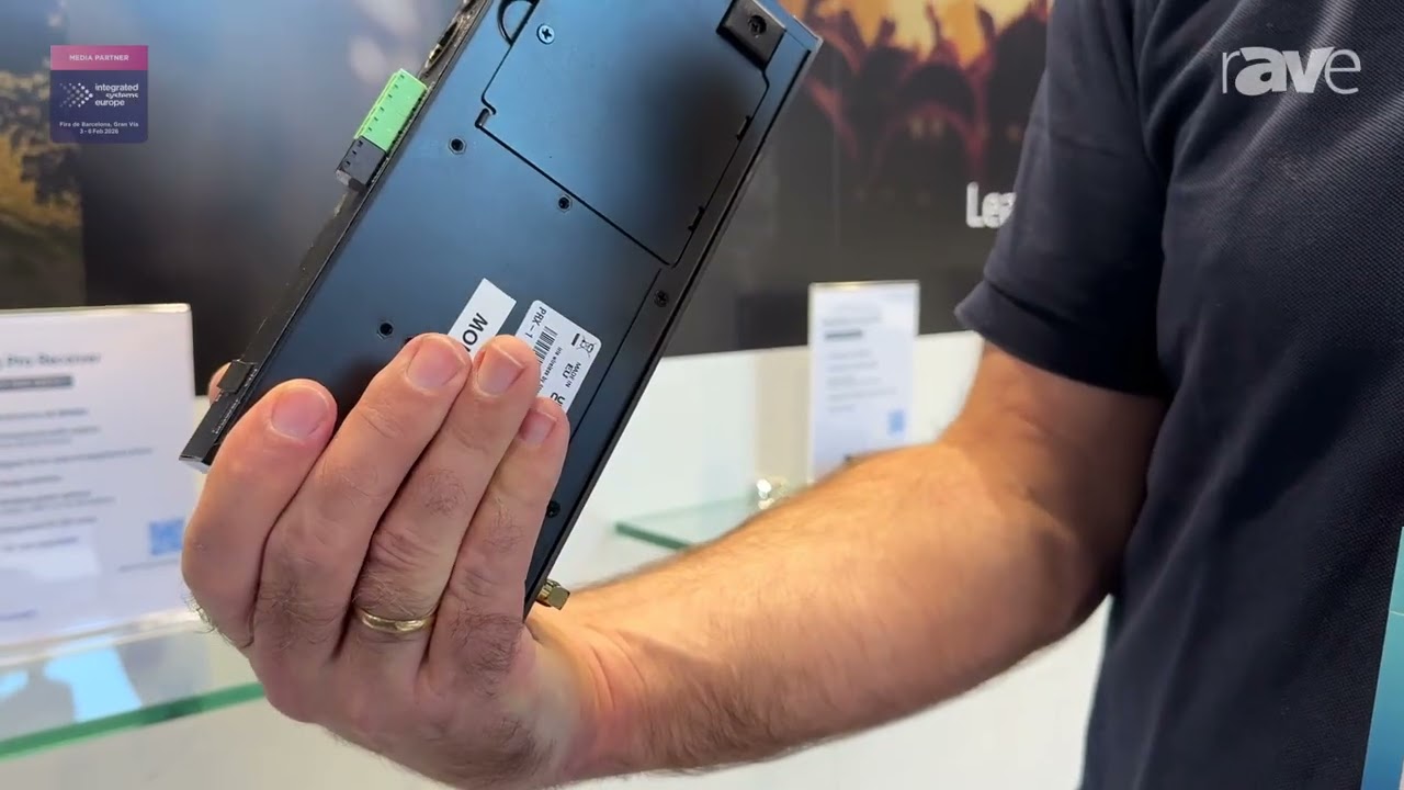 ISE 2026: Streamit Presents Rackmount Iris Pro Wireless Audio Receiver, Can Be Battery-Powered