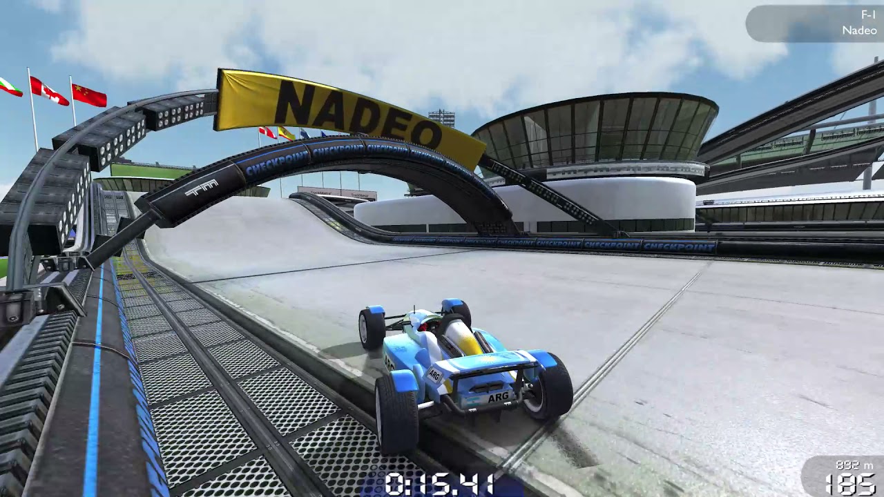 [TAS] trackmania ESWC F-1 27.02 (-0.45)
