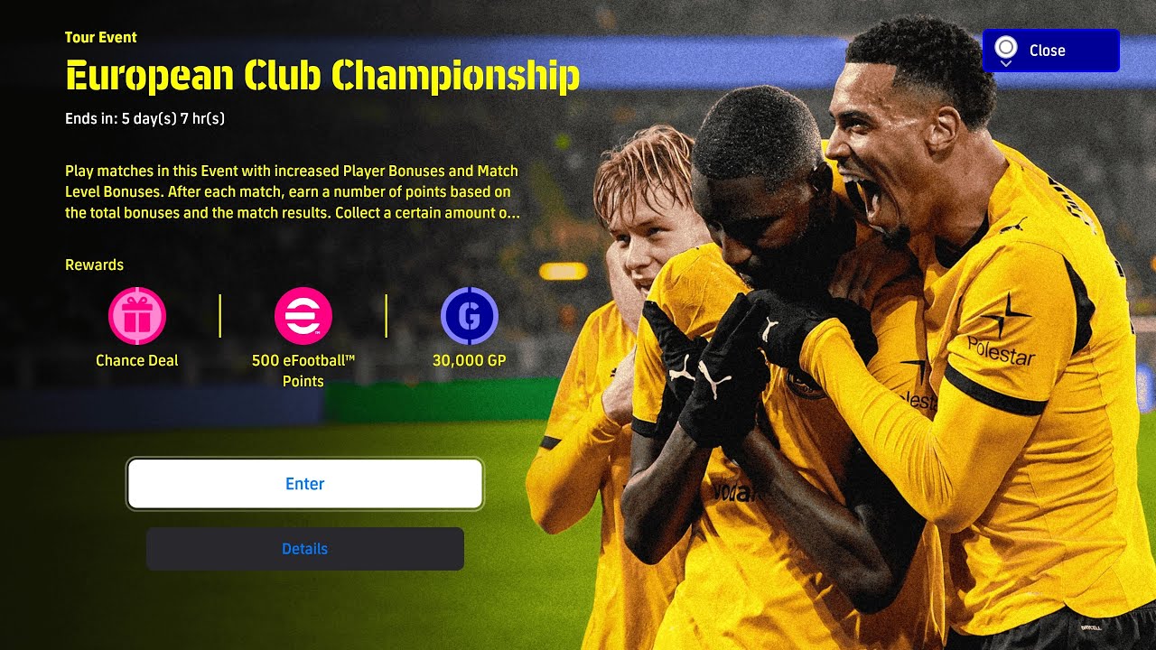eFootball Events - فعاليات وكذا