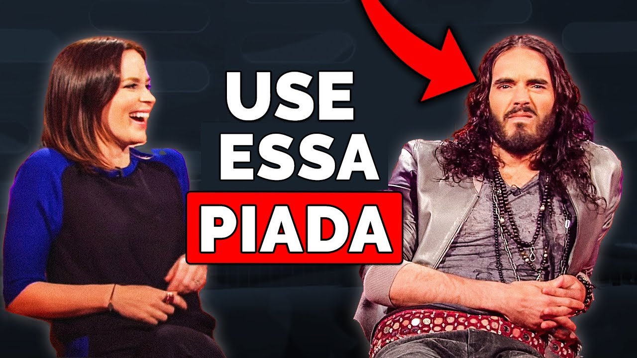 5 Piadas Para Fazer As Pessoas Ficarem OBCECADAS EM VOC&Ecirc; - Russel Brand
