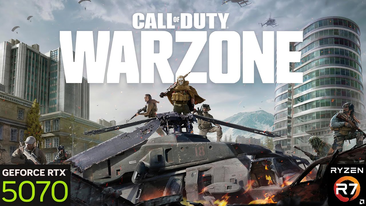 RTX 5070 - Call of Duty: Warzone - 1440p 1080p