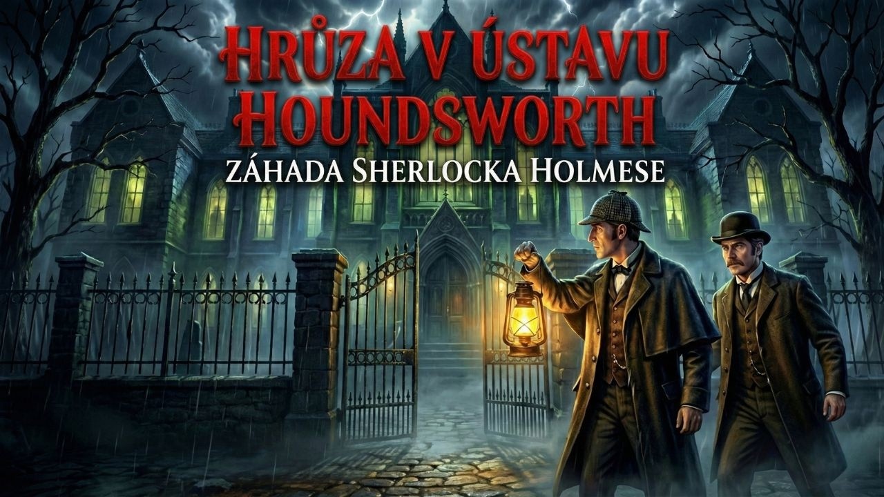 Hrůza v ústavu Houndsworth | Případ Sherlocka Holmese.