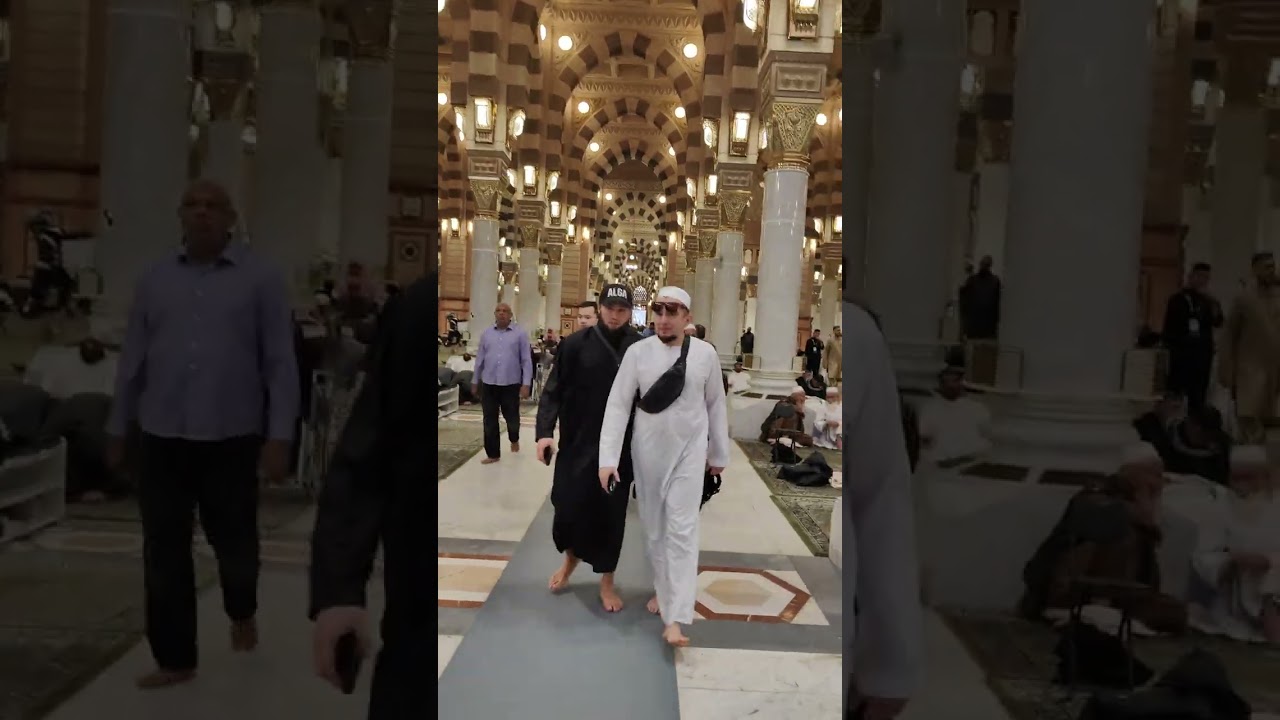 An outstanding afternoon at masjide -e- nabawi 💗