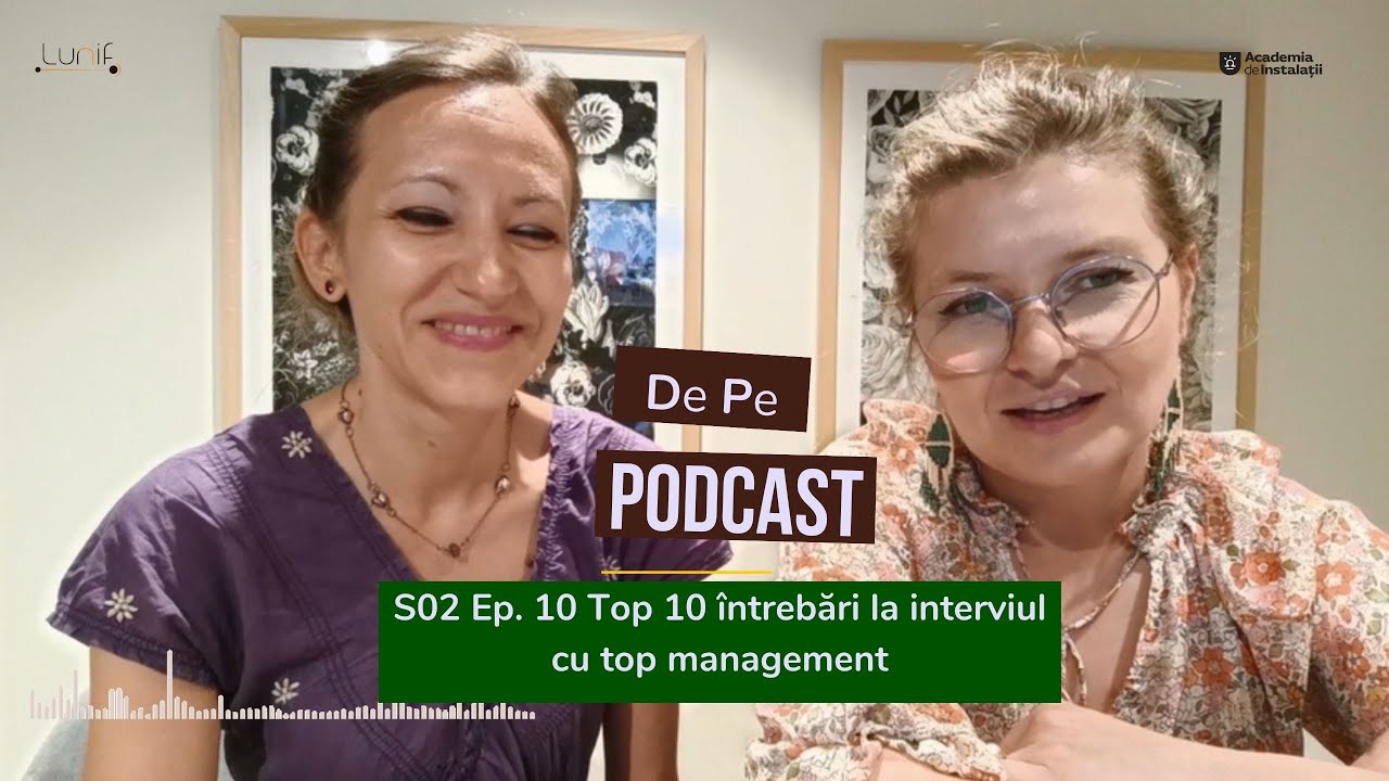 Top 10 întrebări la interviul cu top management