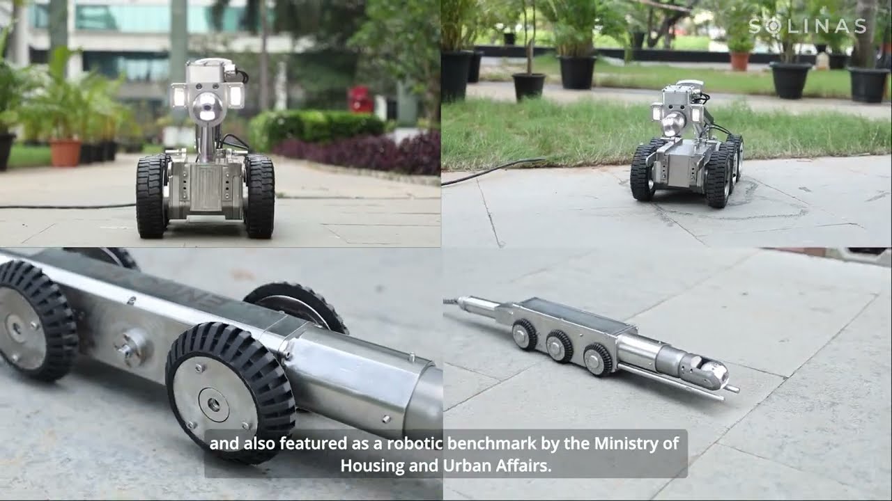 Endobot | AI-Powered Pipeline Inspection Robot for Water, Sewer & Stormwater | Solinas Integrity