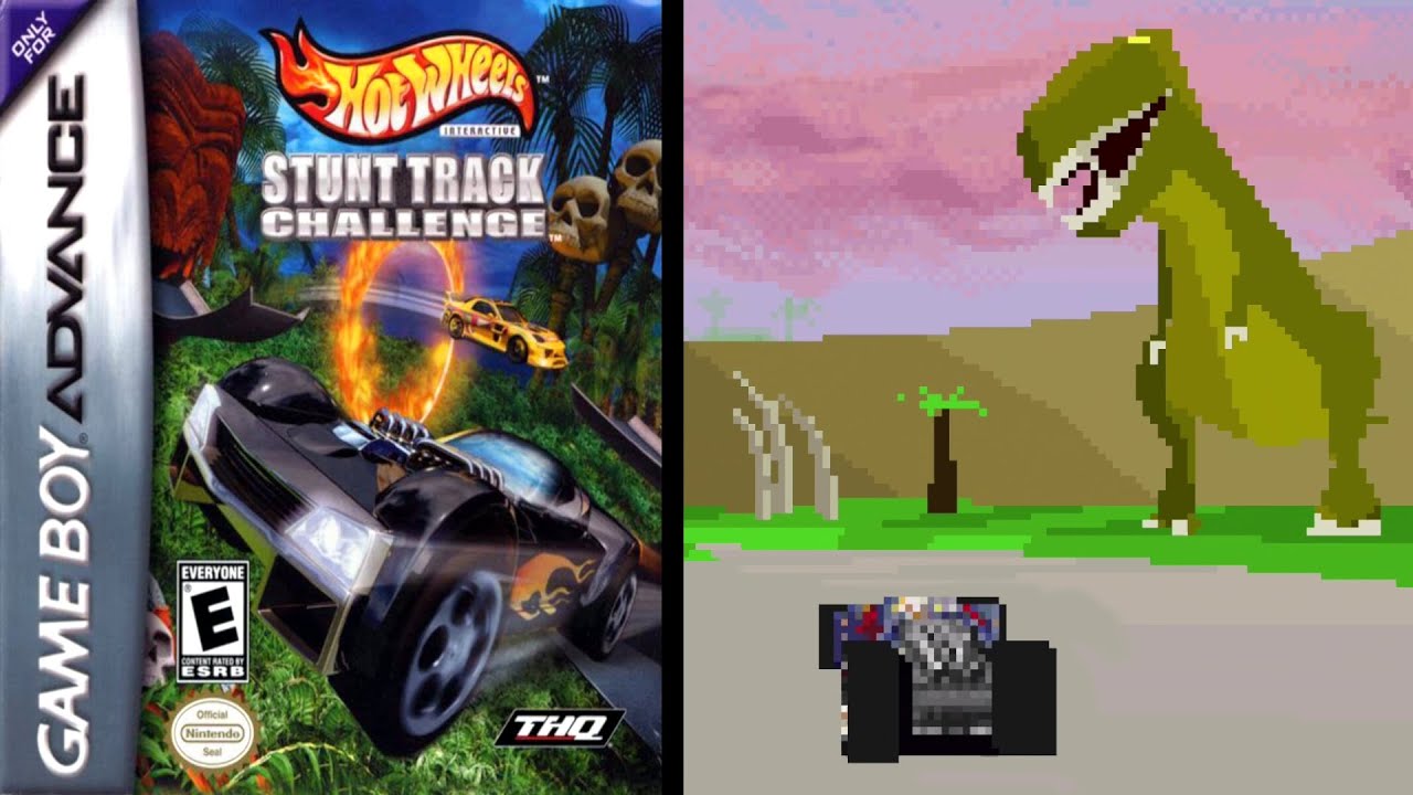 Hot Wheels: Stunt Track Challenge ... (GBA) Gameplay Peek