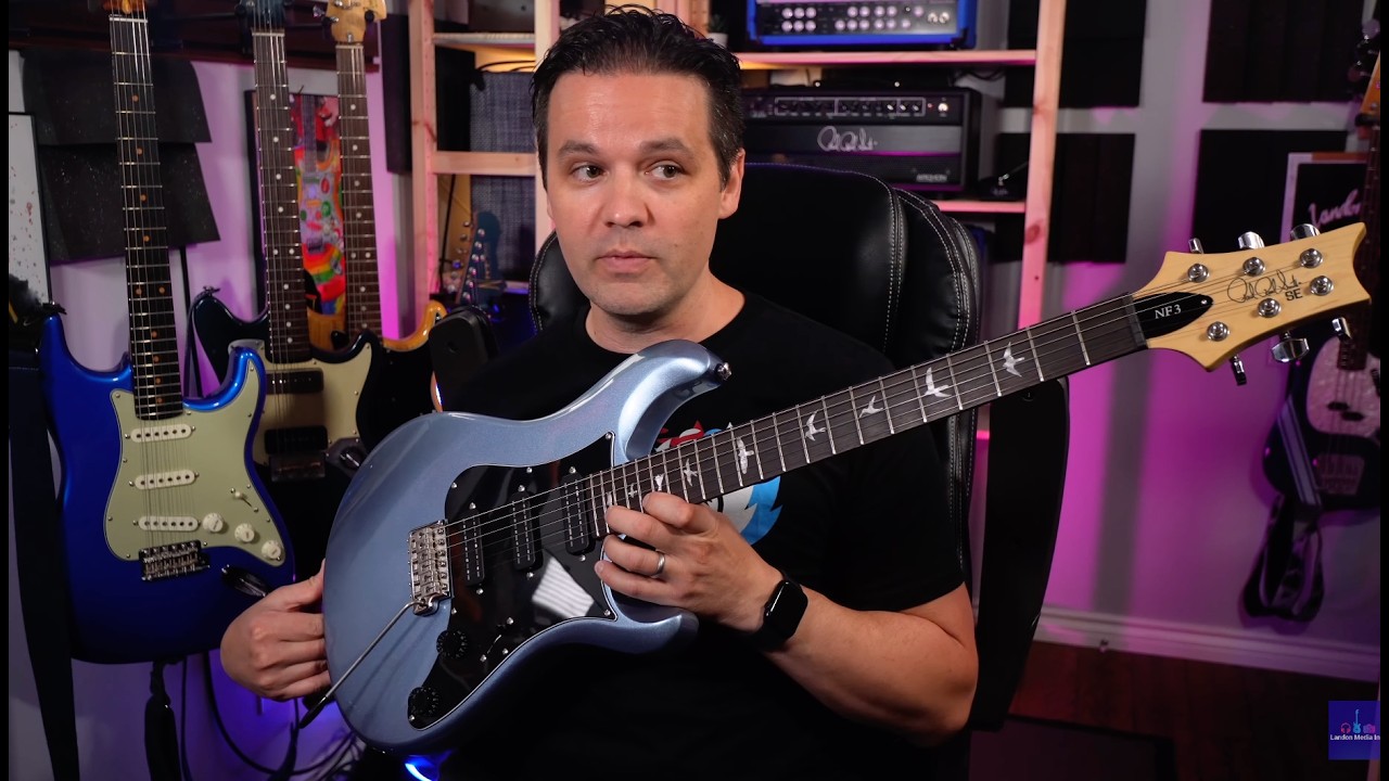 is it just a Strat with humbuckers?  the PRS SE NF3