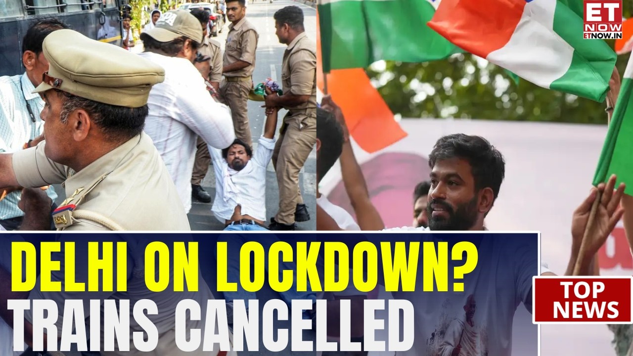 CJP Protest Live Updates: Delhi Turns Fortress Ahead Of October 10 Protest | Train Cancellations