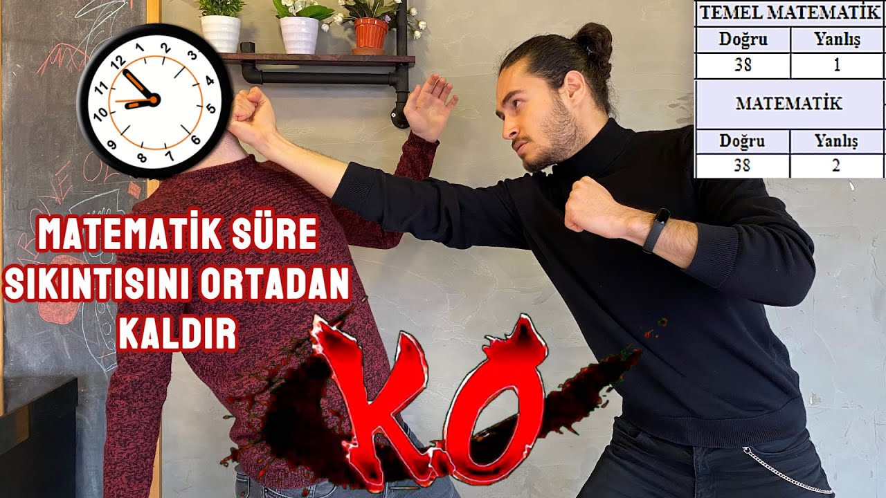 MATEMATİK YETİŞMİYOR! / Süre Sorunu / Hızlanmanı Sağlayacak Taktikler / YKS TYT AYT