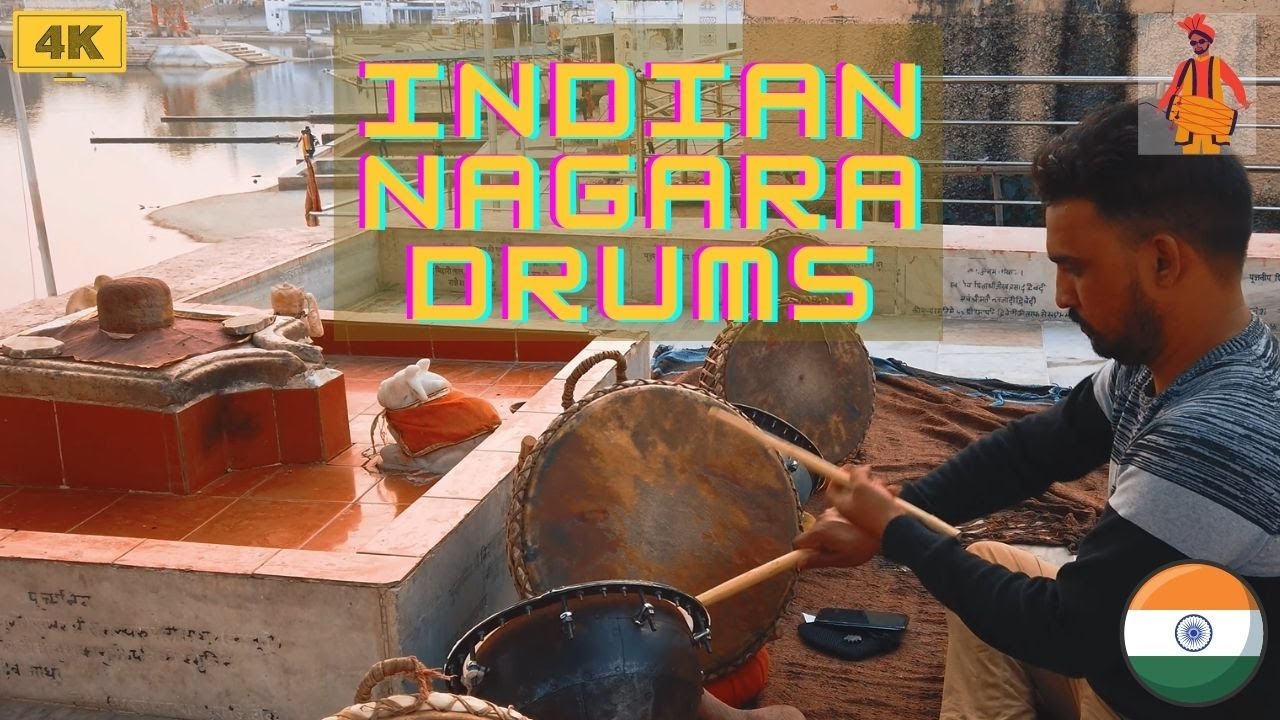 4K Master Drummers of Rajasthan - Indian Nagara Drums - Pushkar Tour