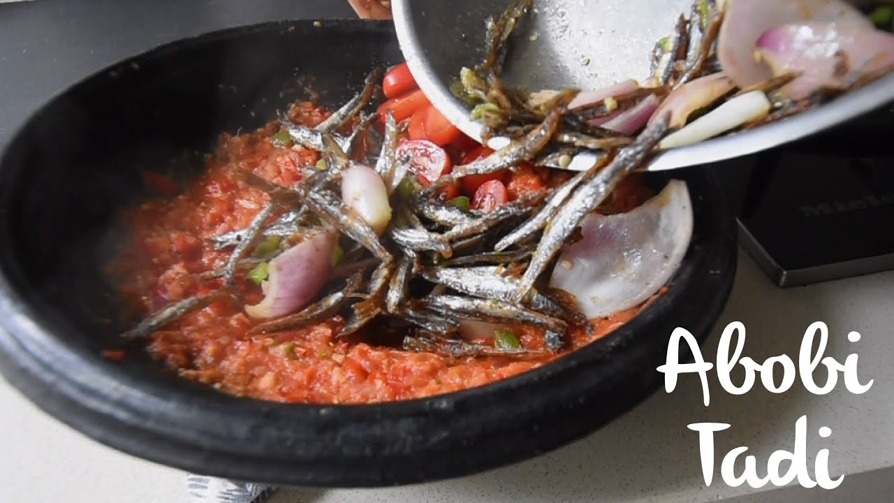 The tastiest way to cook your dried anchovies. The original Abobi Tadi recipe