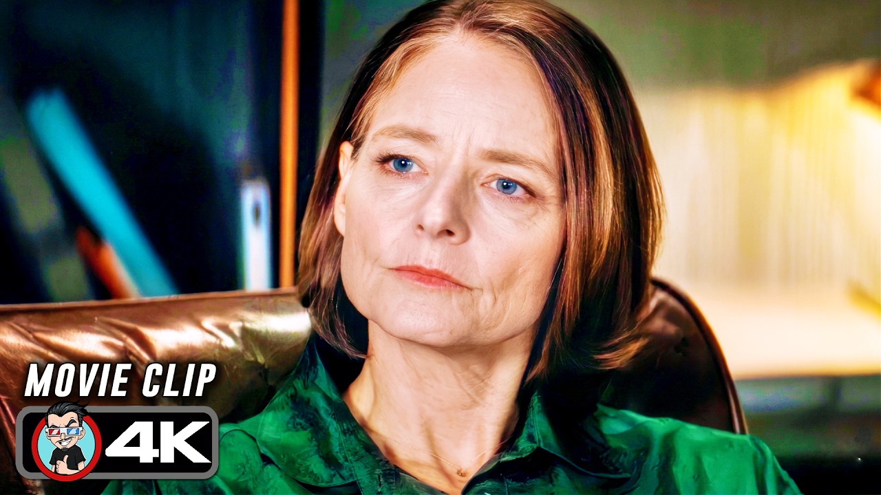 Jodie Foster Investigation Scene | A PRIVATE LIFE (2025) Movie CLIP 4K