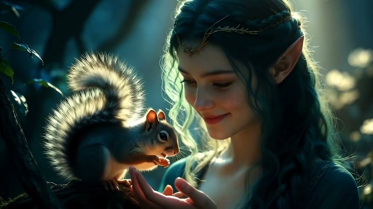 Elf of the Emerald Bough 🌿 A Medieval Fantasy Song with Calm Female Vocals