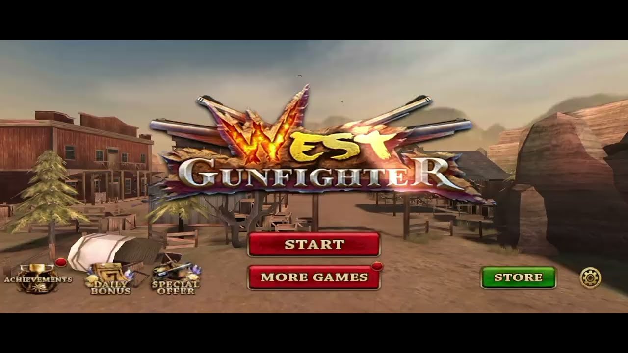  Cowboy gunfighter game play fighte shotgun 🤠