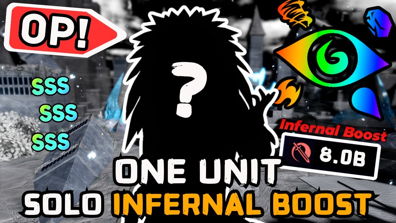 ONE UNIT SOLO INFERNAL BOOST?! | Anime Last Stand