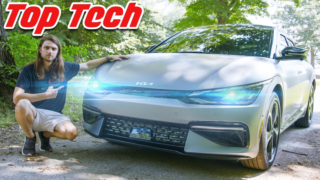 Kia Ev6 GT Line 2023 года — высшие технологии — мой новый любимый электромобиль?!