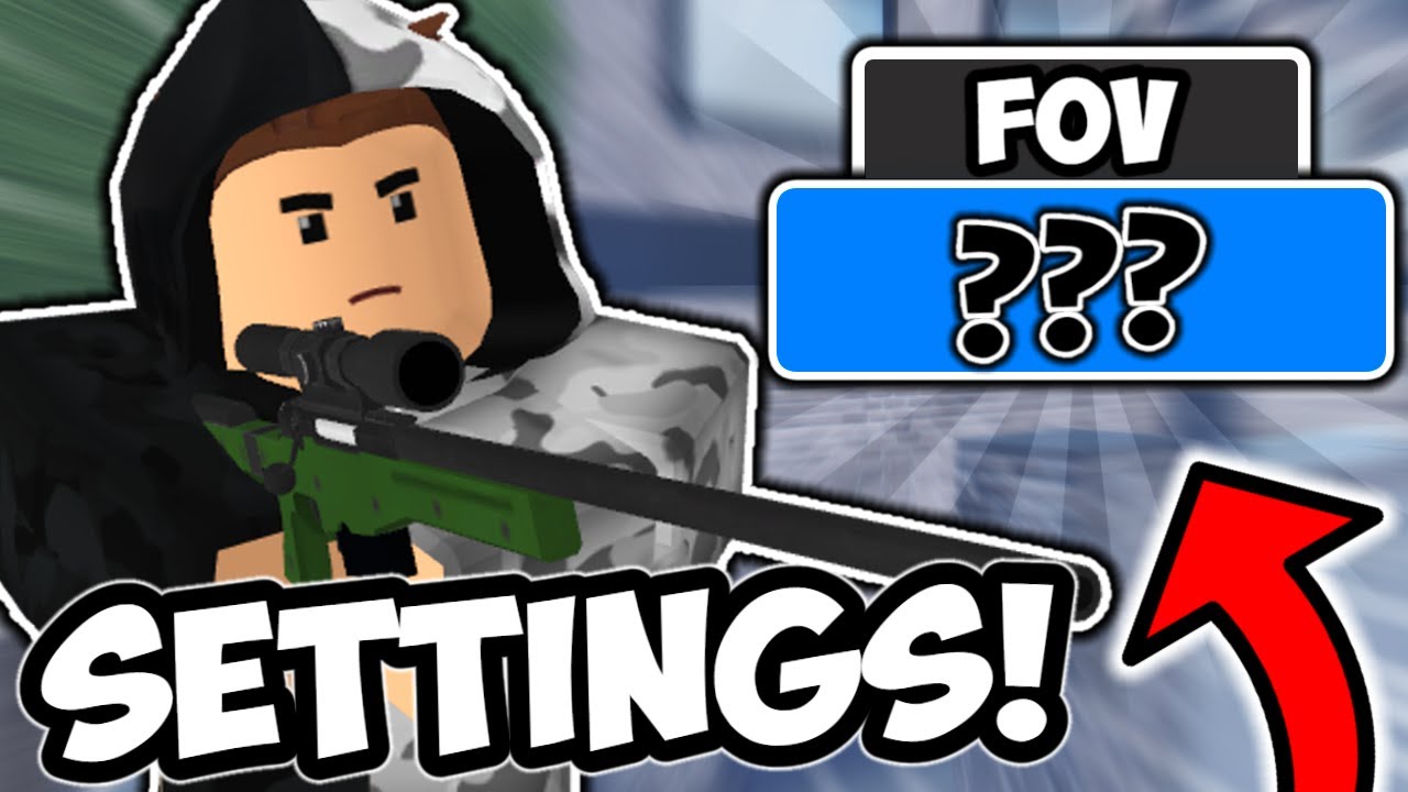 JOSHH *INSANE* Arsenal SETTINGS.. (Roblox Arsenal)