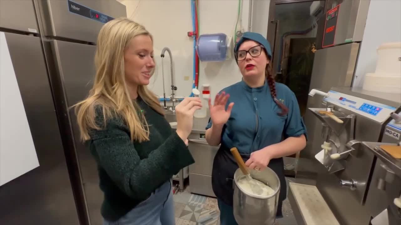Behind the scenes: How authentic Italian gelato is made in Milan