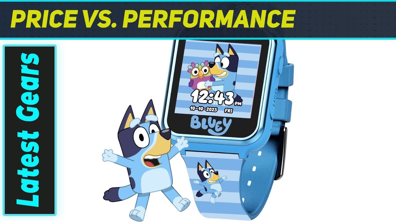 Best Accutime Bluey Smartwatch for Kids!
