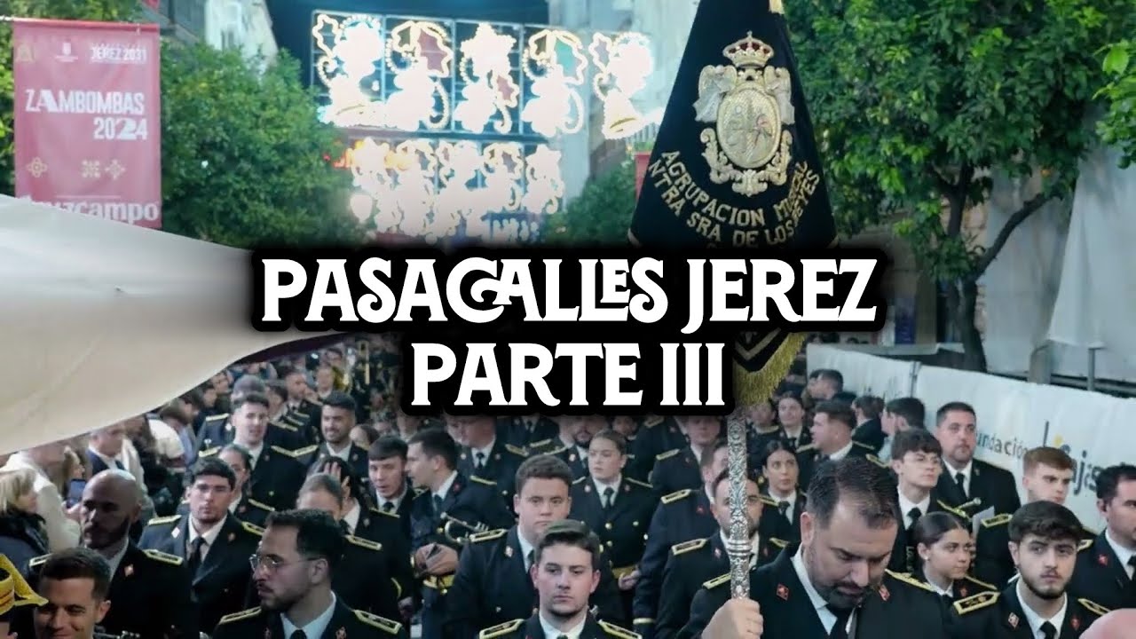 [4K] PASACALLES NAVIDEÑO JEREZ DE LA FRONTERA (PARTE 3) | Desde Triana | Virgen de los Reyes