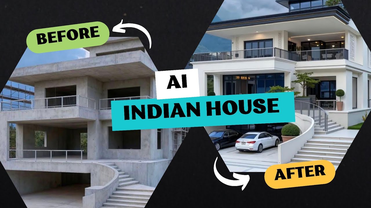 👾Ai Se Indian Style Construction Video 🏠|| 💯% Free AI TUTORIALS