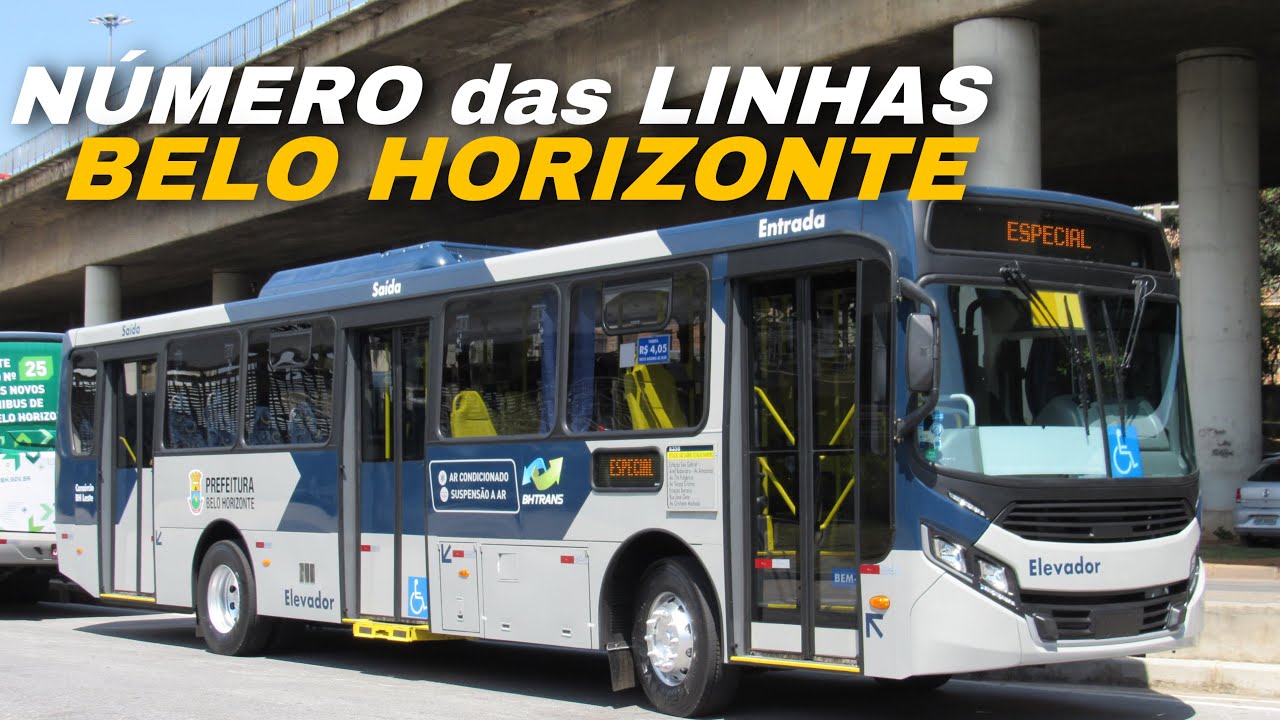 VEJA como é Criado o NÚMERO das LINHAS de ÔNIBUS em Belo Horizonte