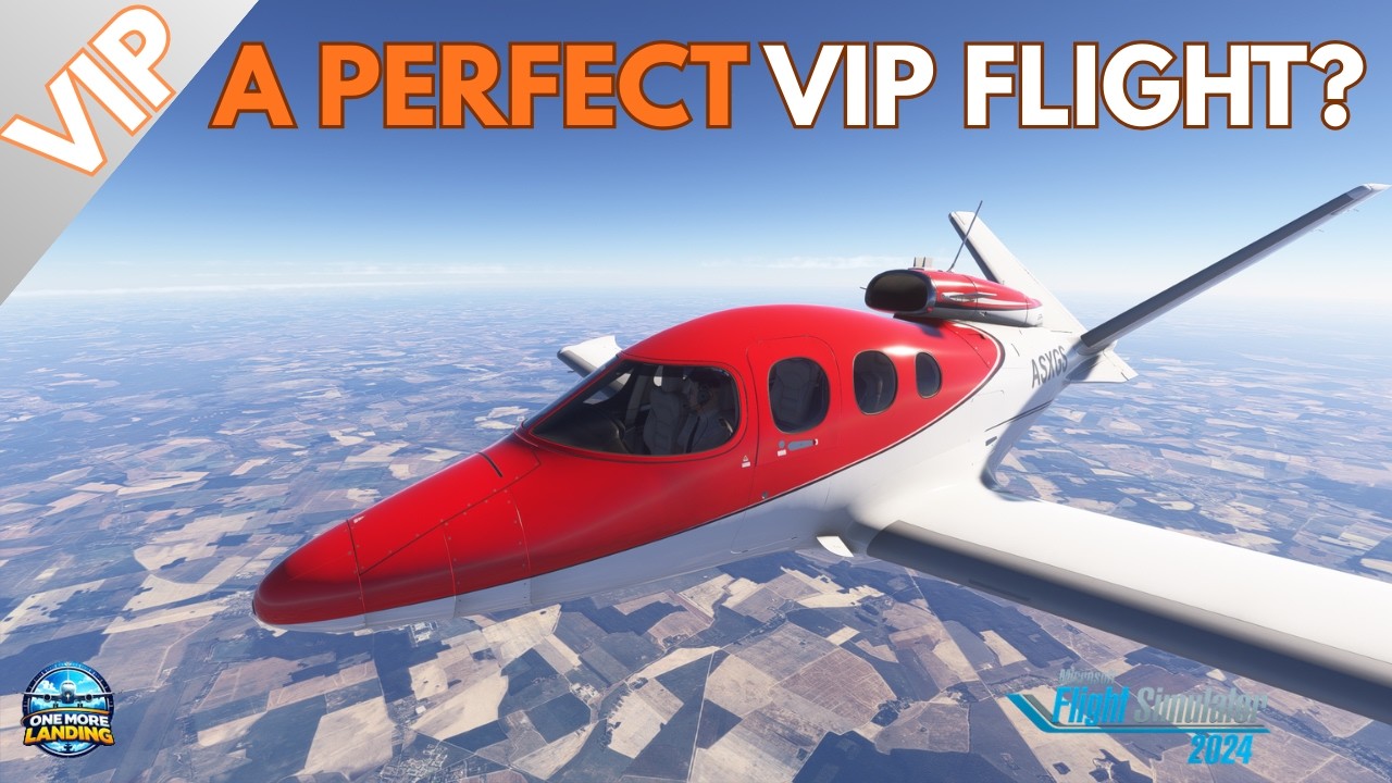 Vision Jet VIP Charter – Did EVERYTHING Go Right? | MSFS 2024 Career Mode