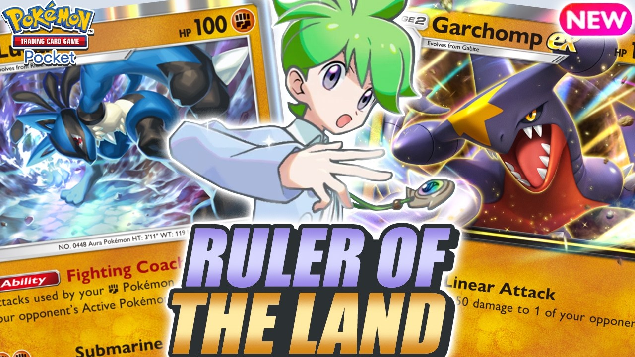 NO ESCAPE ! GARCHOMP Easily Hunts Down Opponent's Key Pokemon ! - Pokemon TCG Pocket