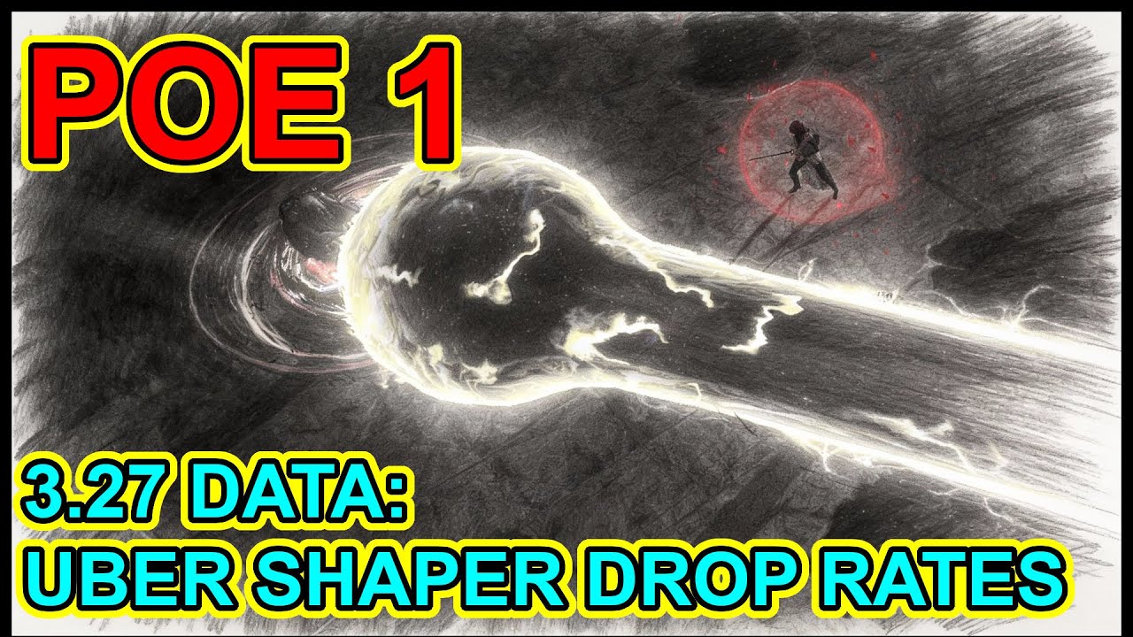 POE 1 - Uber Shaper Drop Rates (Sublime Vision, Orb of Dominance & More) - 3.27 Data - Path of Exile